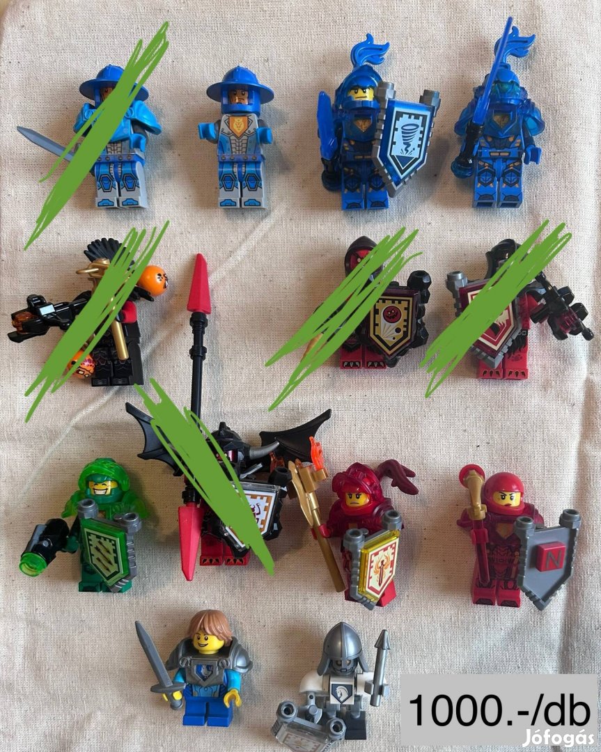 Lego figura nexo knights 