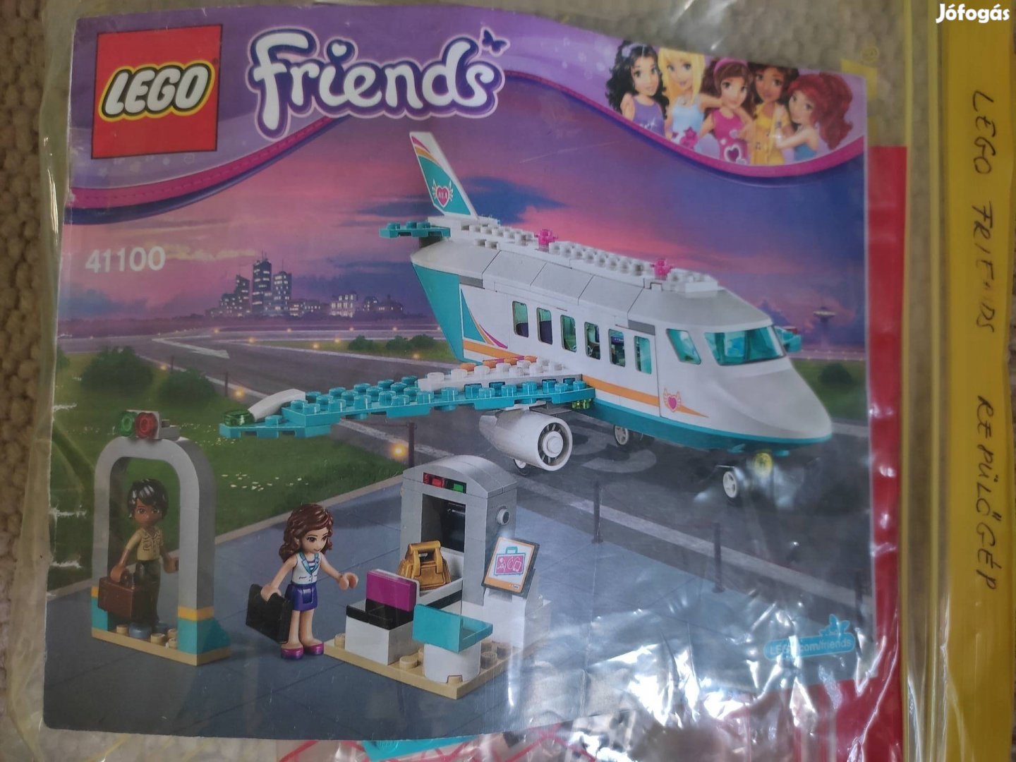 Lego friends 41100 repülő heartlake magánrepülőgép