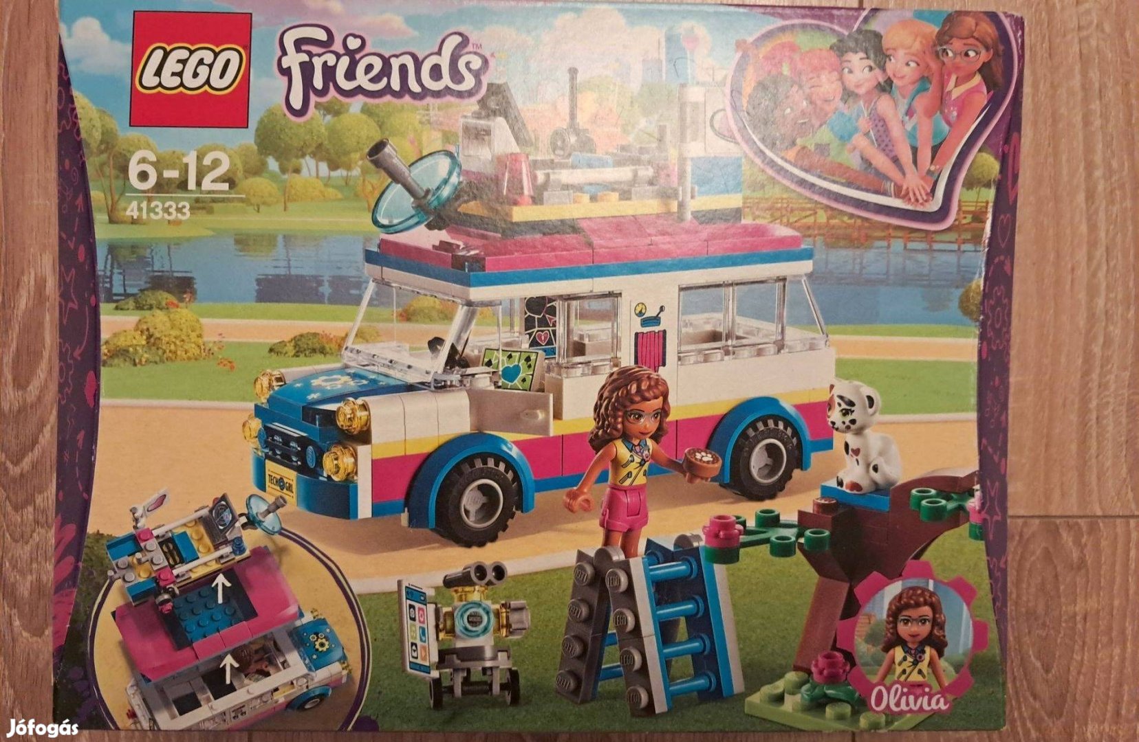 Lego friends 41333 Olívia különleges járműve Új