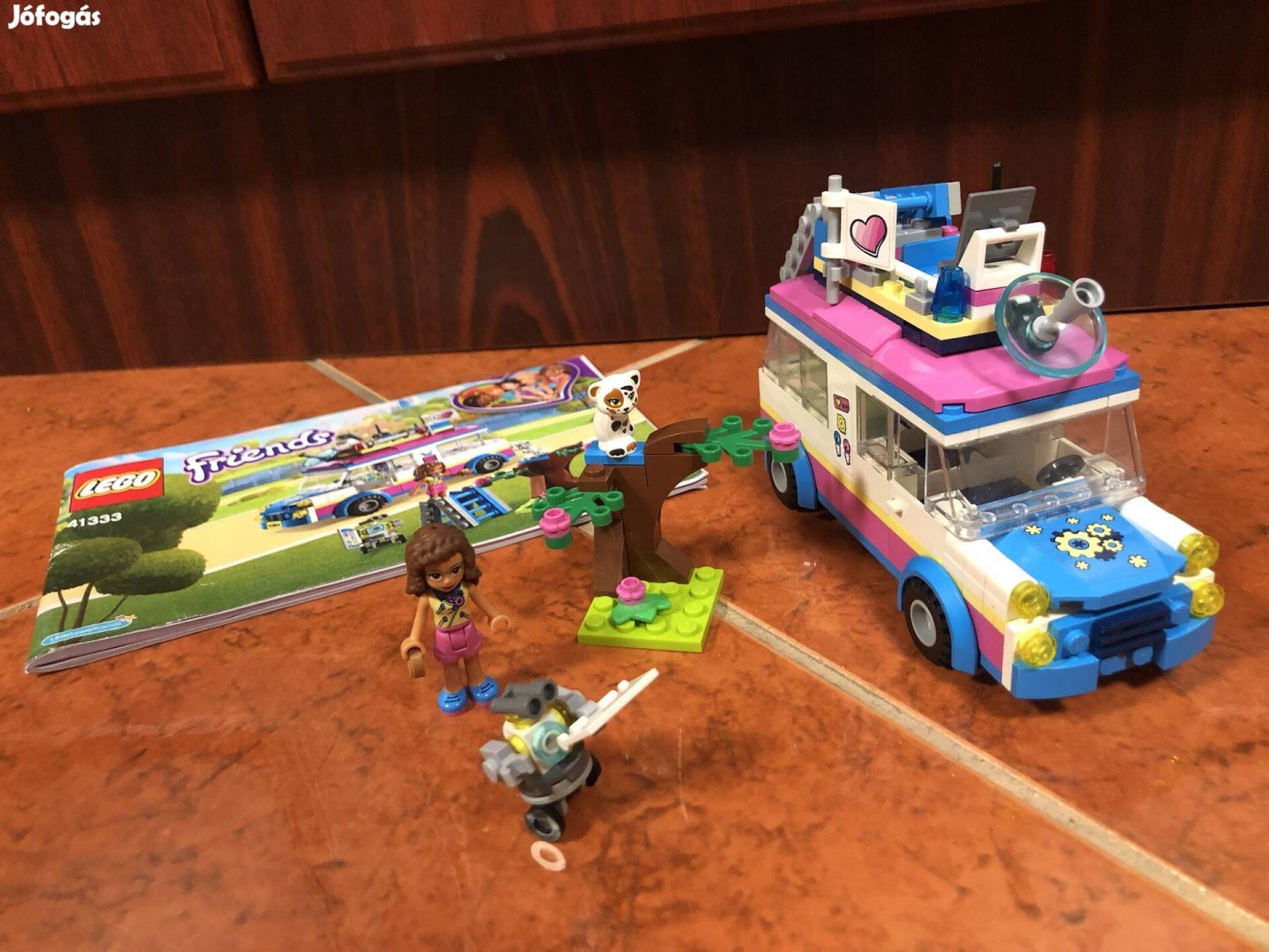 Lego friends olívia különleges járműve 41333