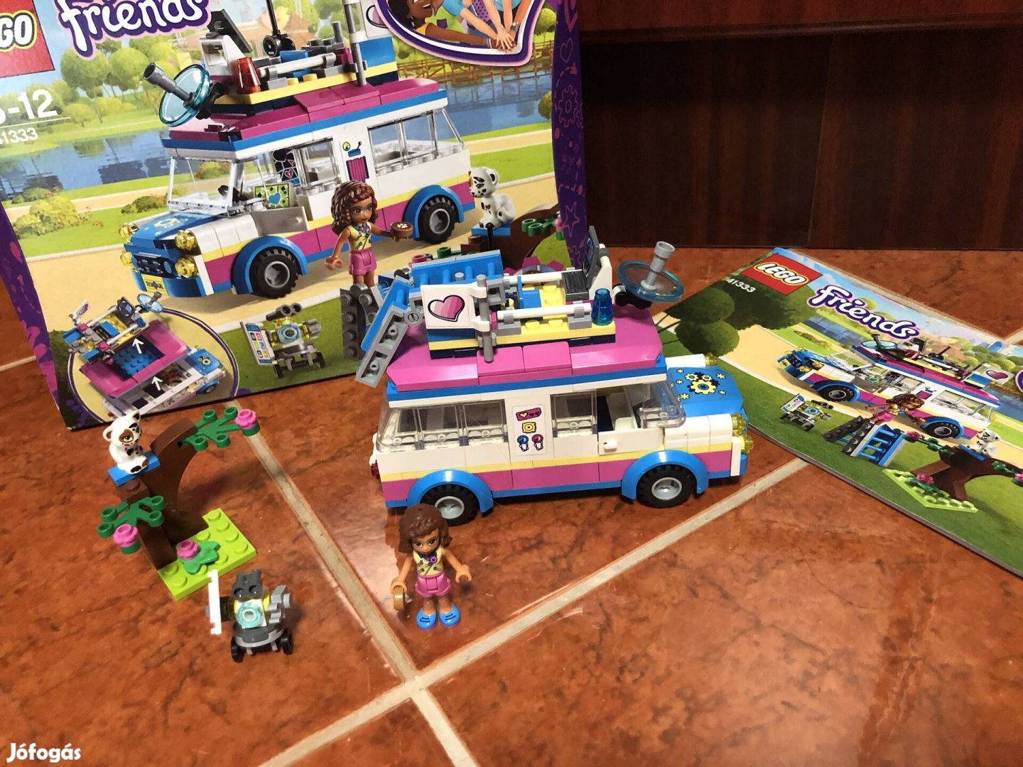 Lego friends olívia különleges járműve 41333 