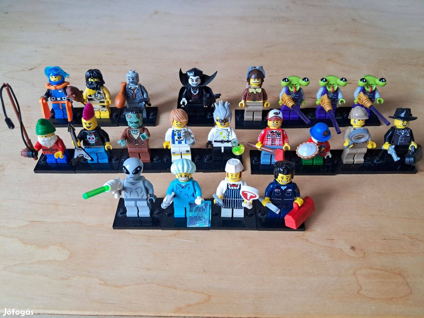 Lego gyűjthető minifigurák 1-6. széria