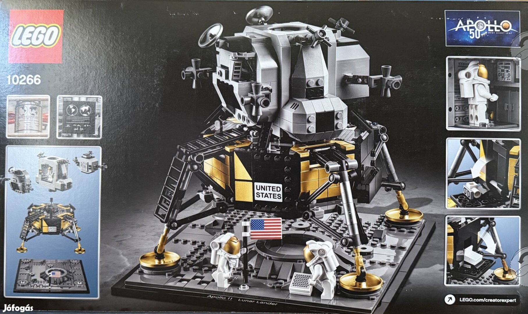 Lego holdkomp 10266 Apollo11 NASA bontarlan