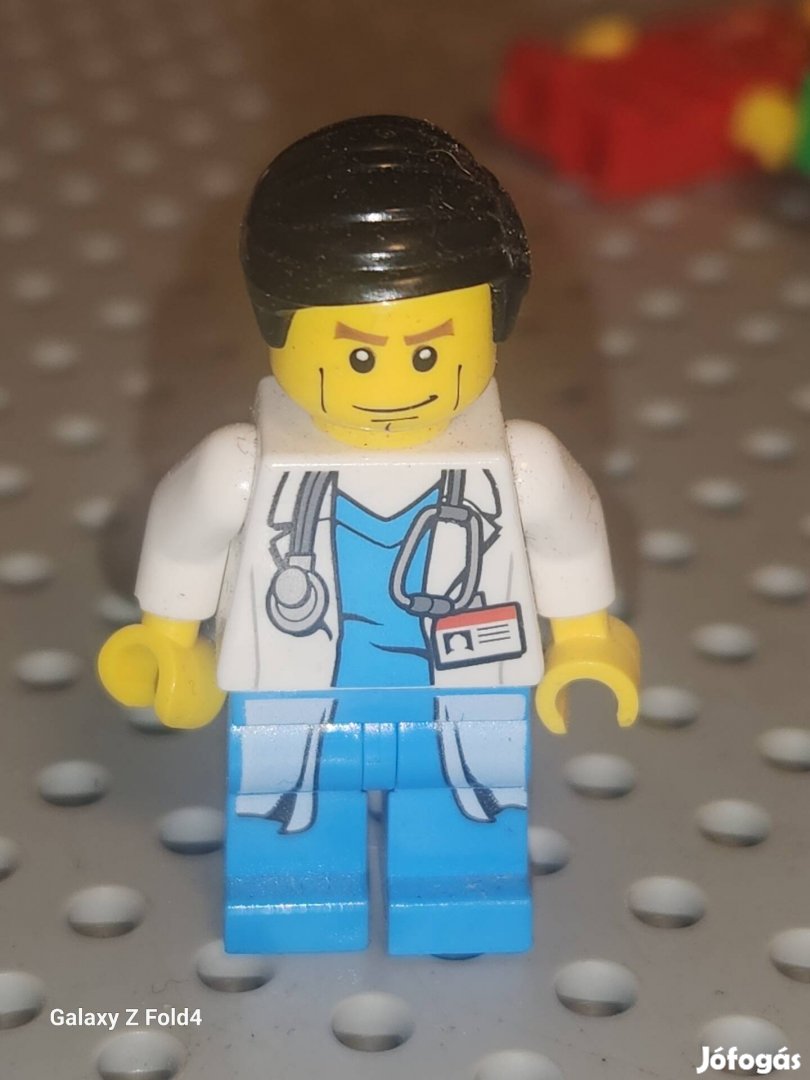 Lego hospital doctor city minifigura 