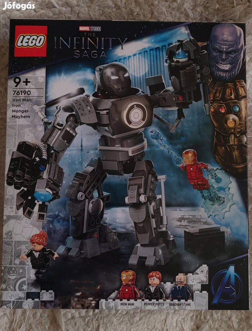 Lego iron man iron monger mayhem 76190