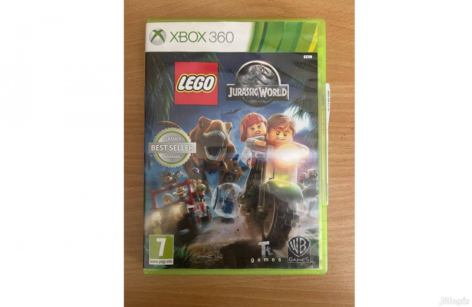 Lego jurassic wolrd xbox 360-ra eladó!