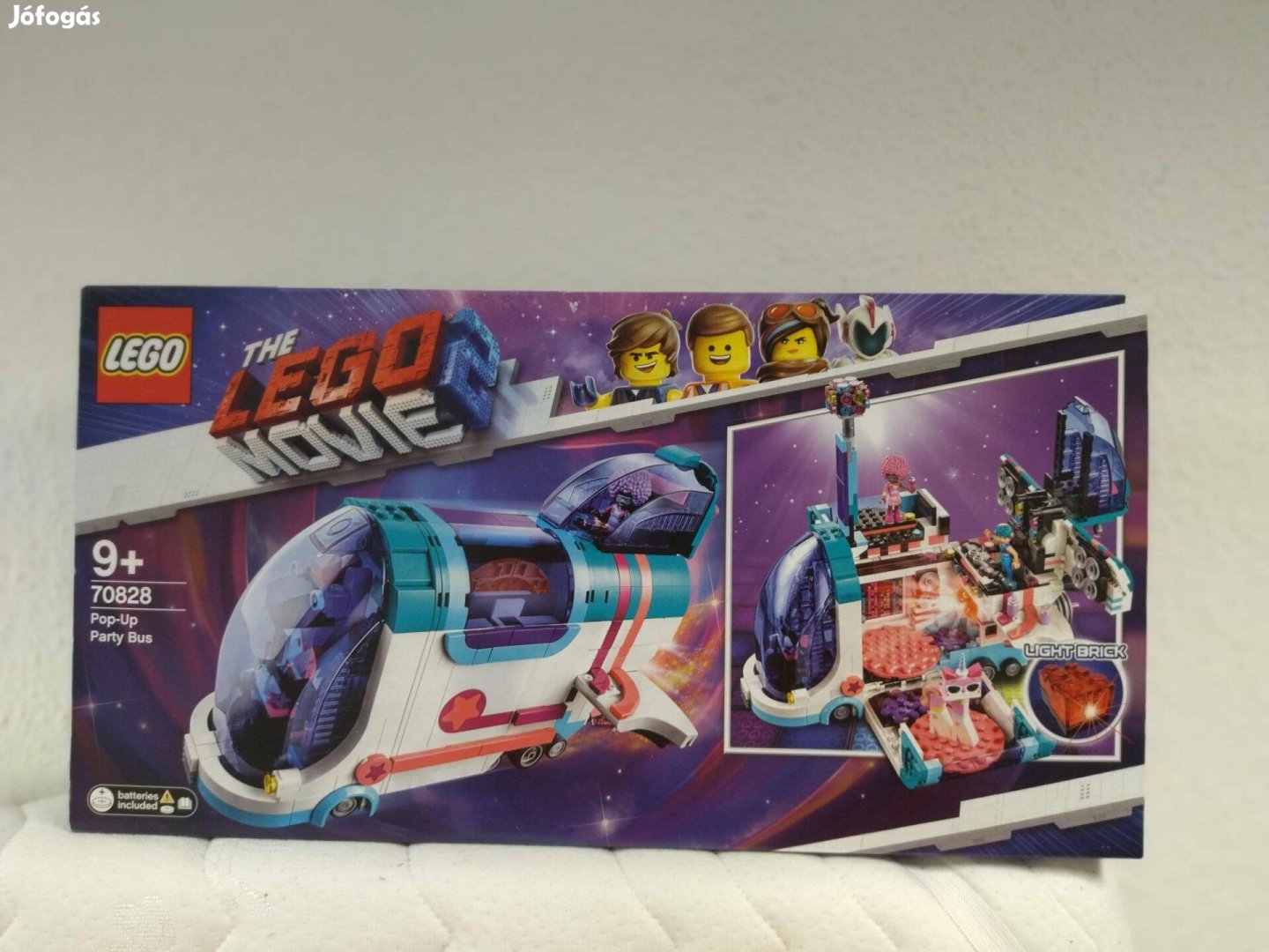 Lego kaland 2 70828 Előugró partybusz új, bontatlan