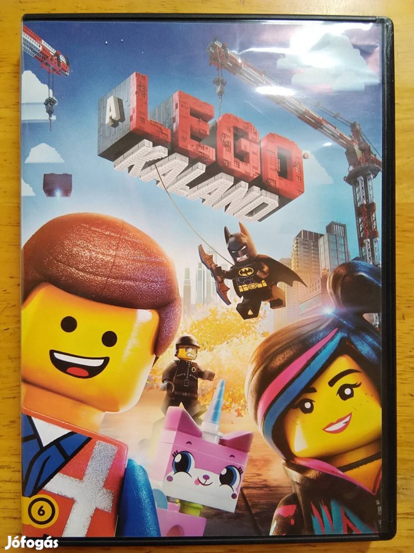 Lego kaland újszerű dvd 