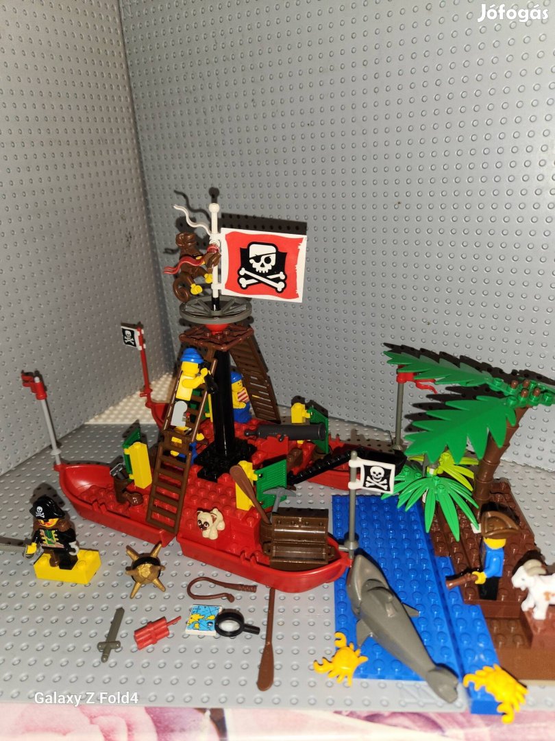 Lego kalóz katamarán kincses sziget 