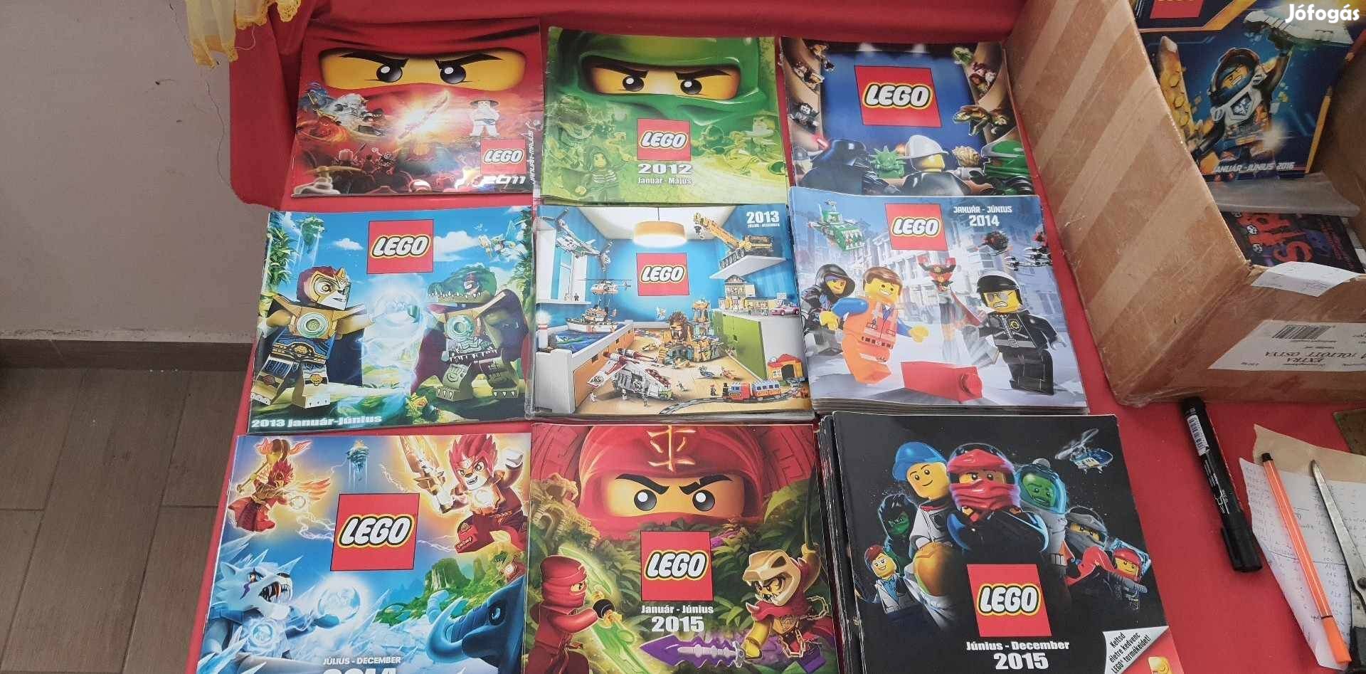 Lego katalógus gyűjtemény 2011-2015 év