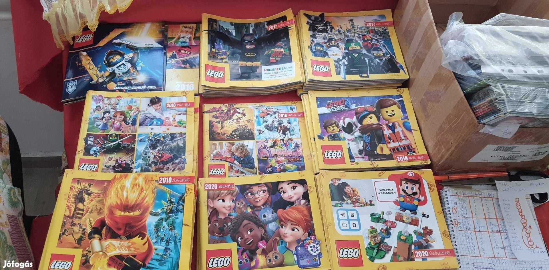 Lego katalógus gyűjtemény 2016- 2020 év