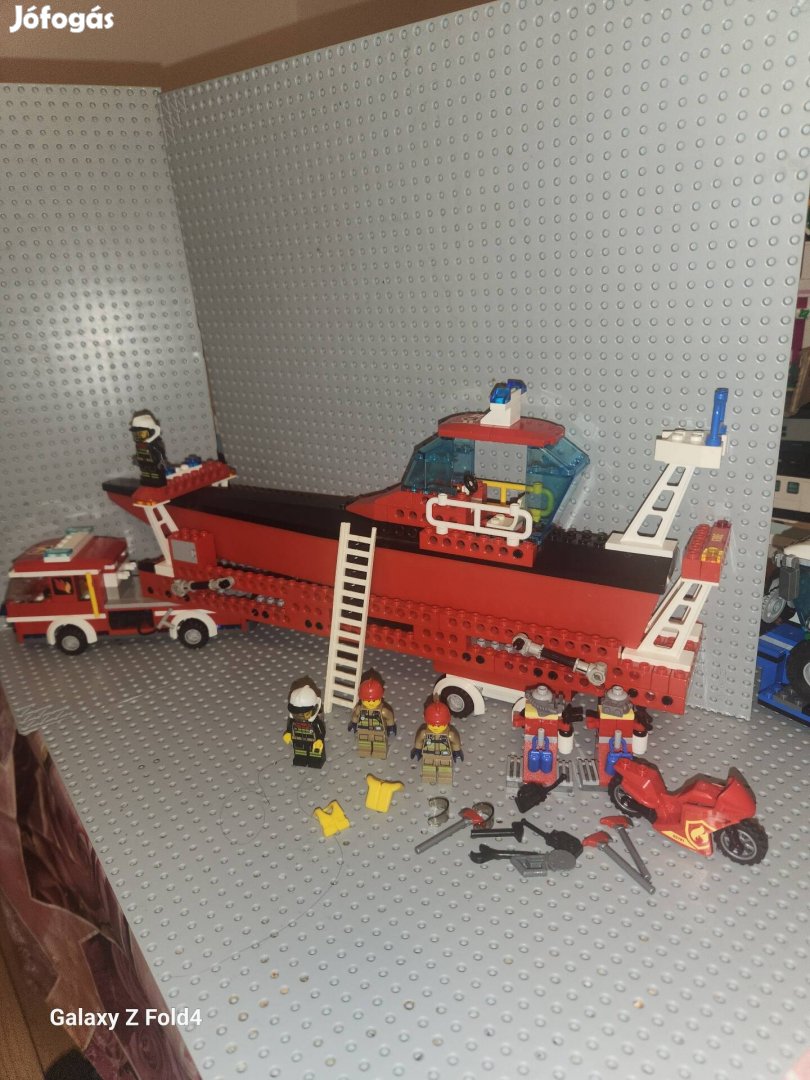 Lego kikötöi tüzoltosag rakparti készlet l