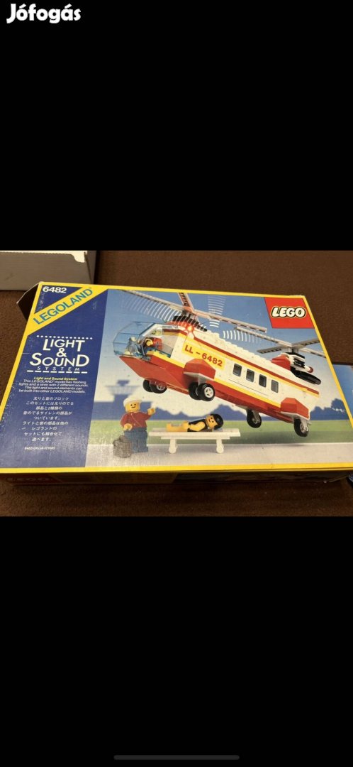 Lego legoland 6482 mentő helikopter