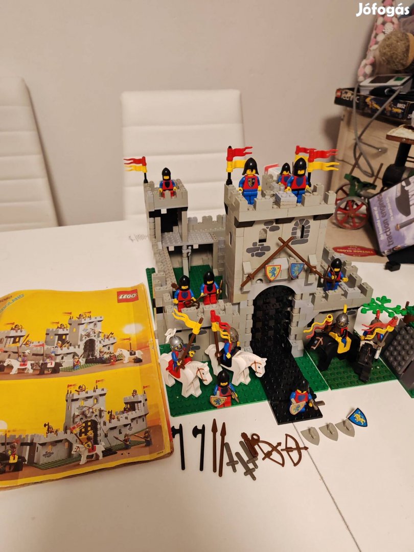 Lego lovagi vár 6080 leírással megépitett állapotban 