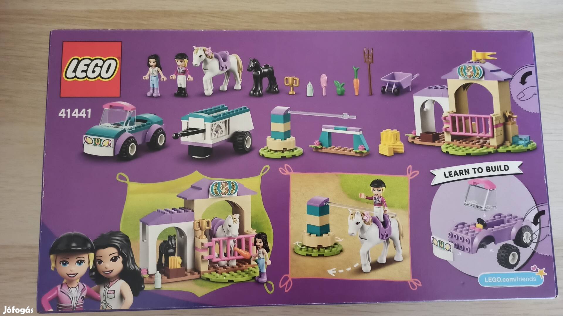 Lego lovasiskola és utánfutó 41441