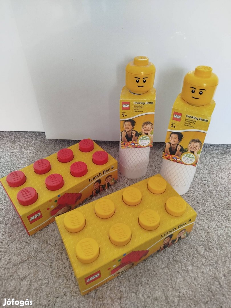 Lego lunch box uzsonnas doboz kulacs