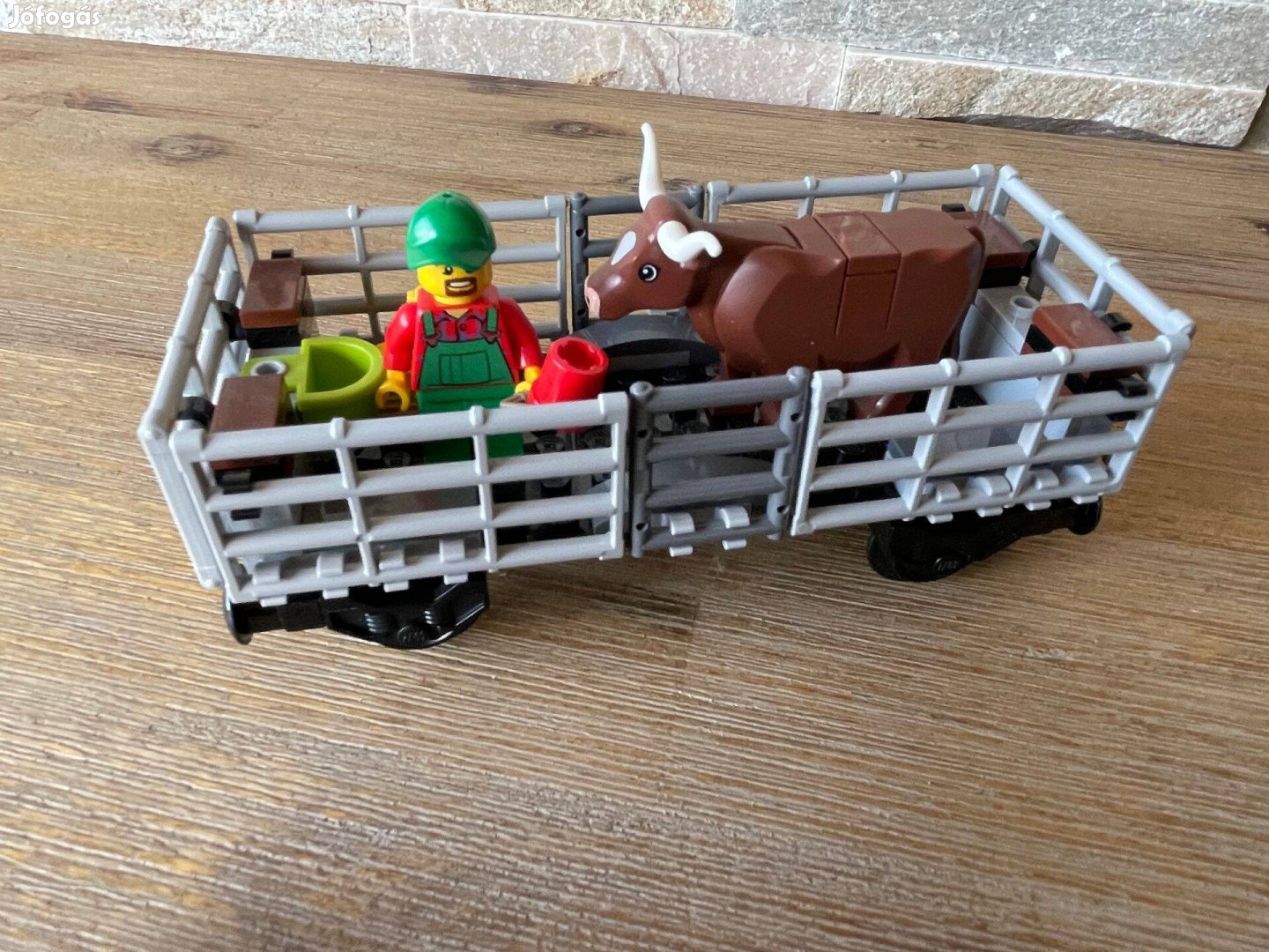 Lego marhaszallito vasuti vagon Lego vonat vagon