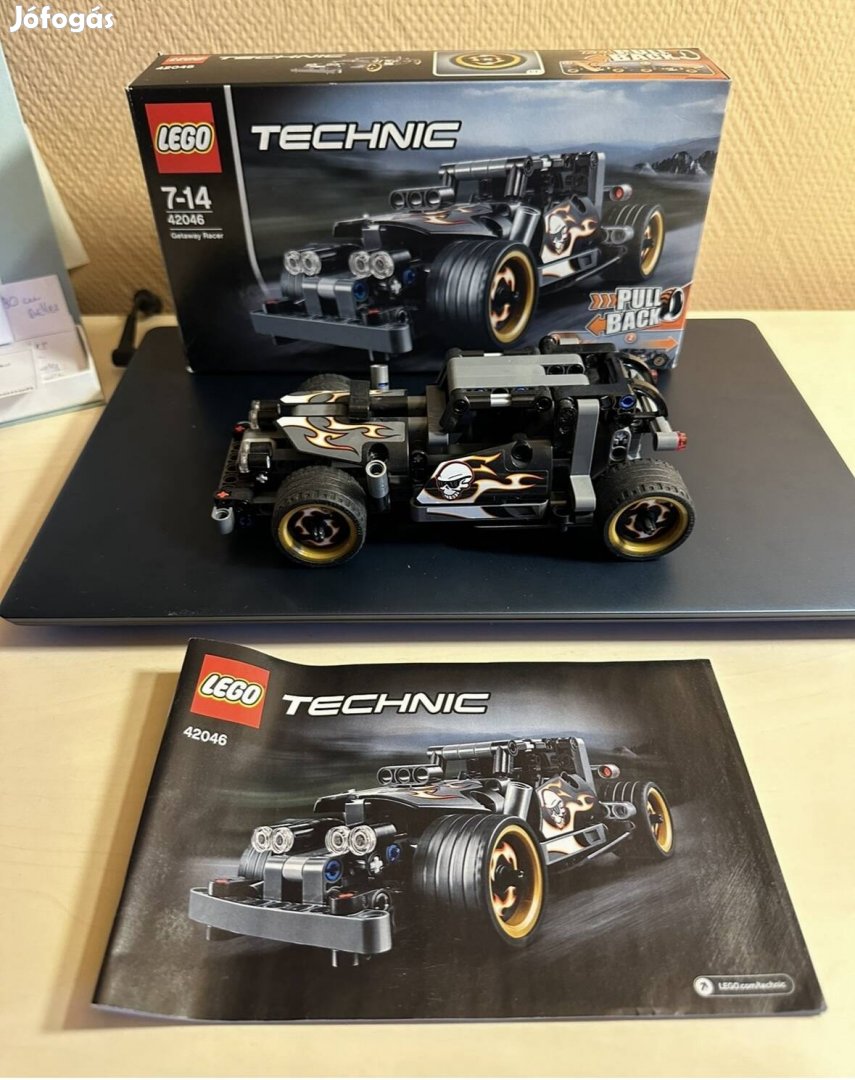 Lego menekülő versenyautó technic 42046 