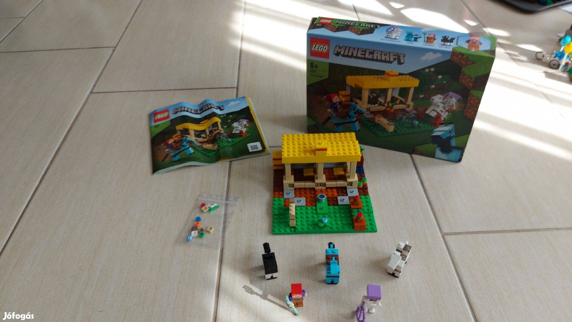 Lego minecraft 21171 lóistálló