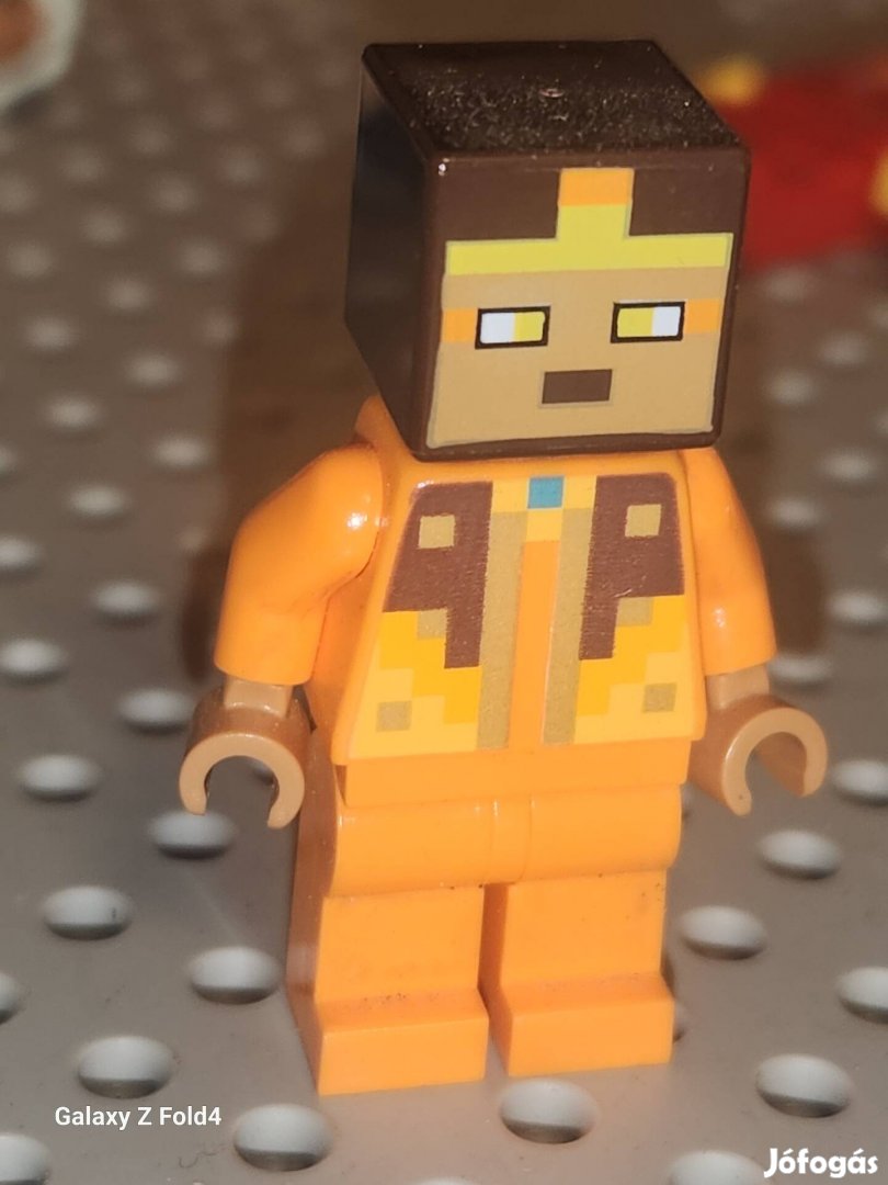 Lego minecraft orange 