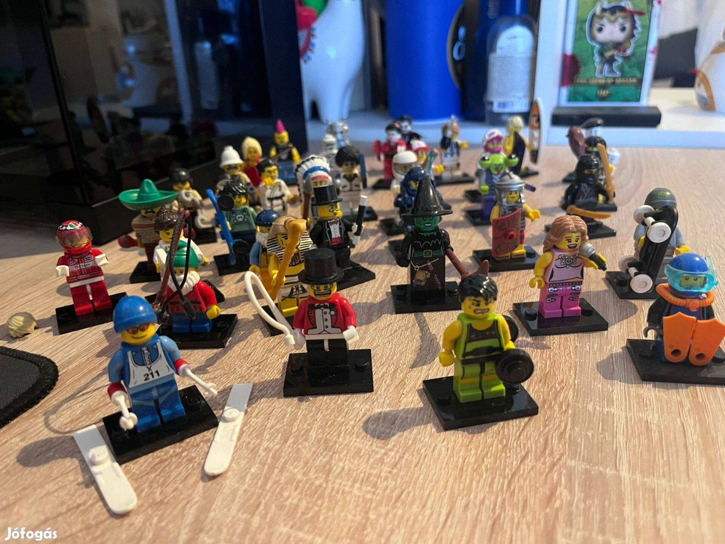 Lego minifigura gyűjtemény