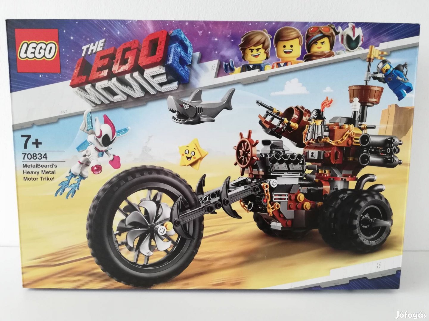 Lego movie2 70834 Metalbeard's Heavy Metal Motor Trike 