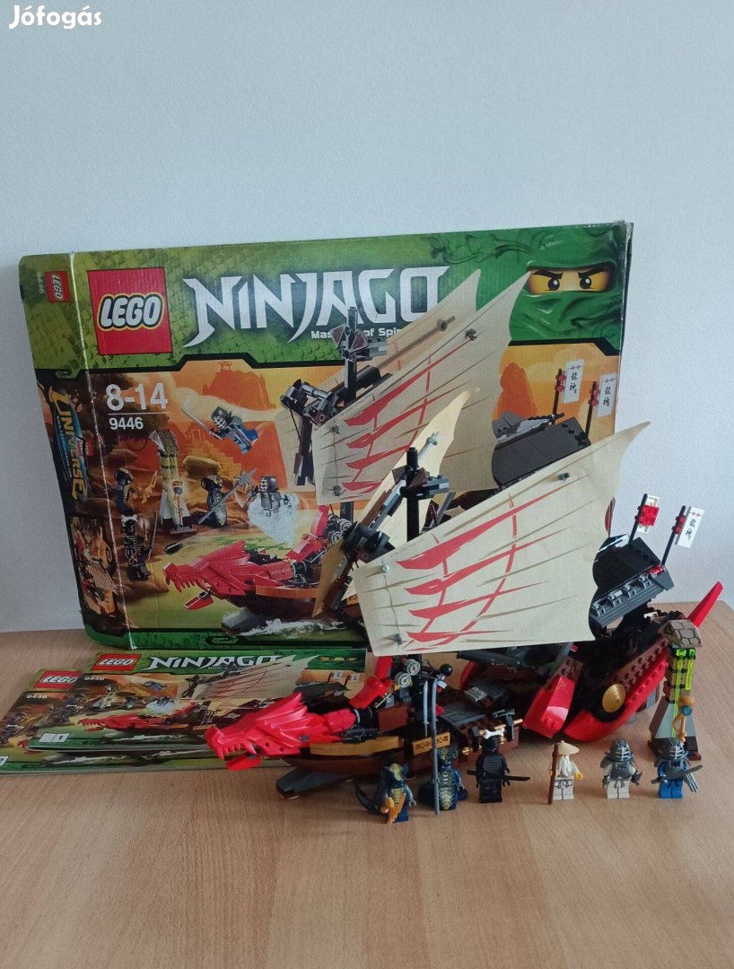 Lego ninjago 9446 végzet zsákmánya