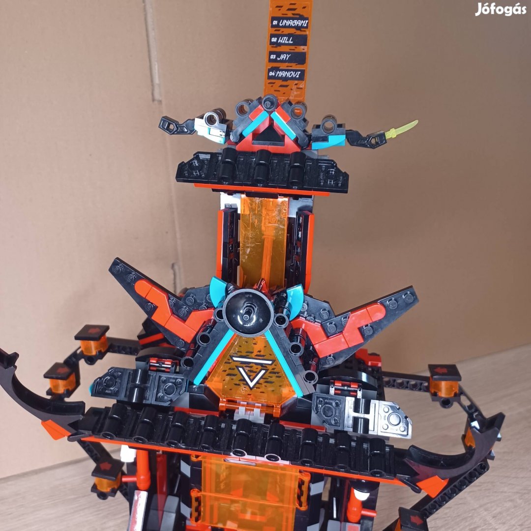 Lego ninjago Az őrült birodalom temploma 71712 Hiányos 
