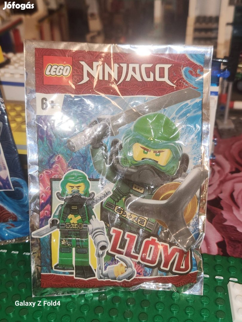 Lego ninjago Lloyd minifigura uj 