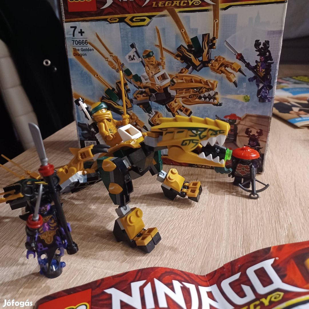 Lego ninjago arany sárkány  70666