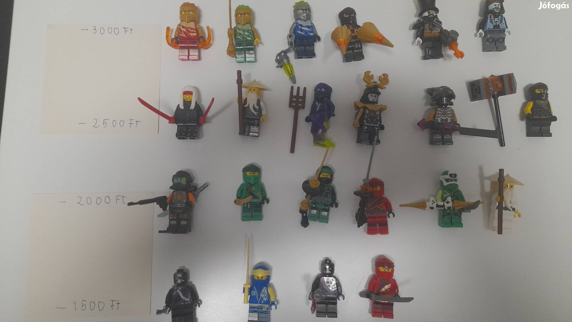 Lego ninjago figurák
