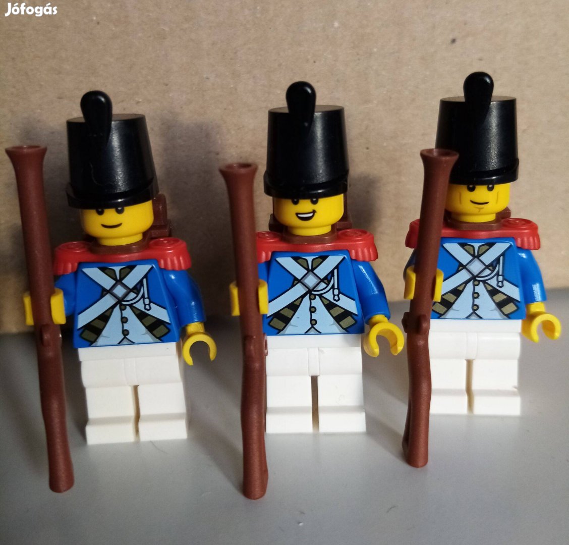 Lego pirates kékkabátos katonák