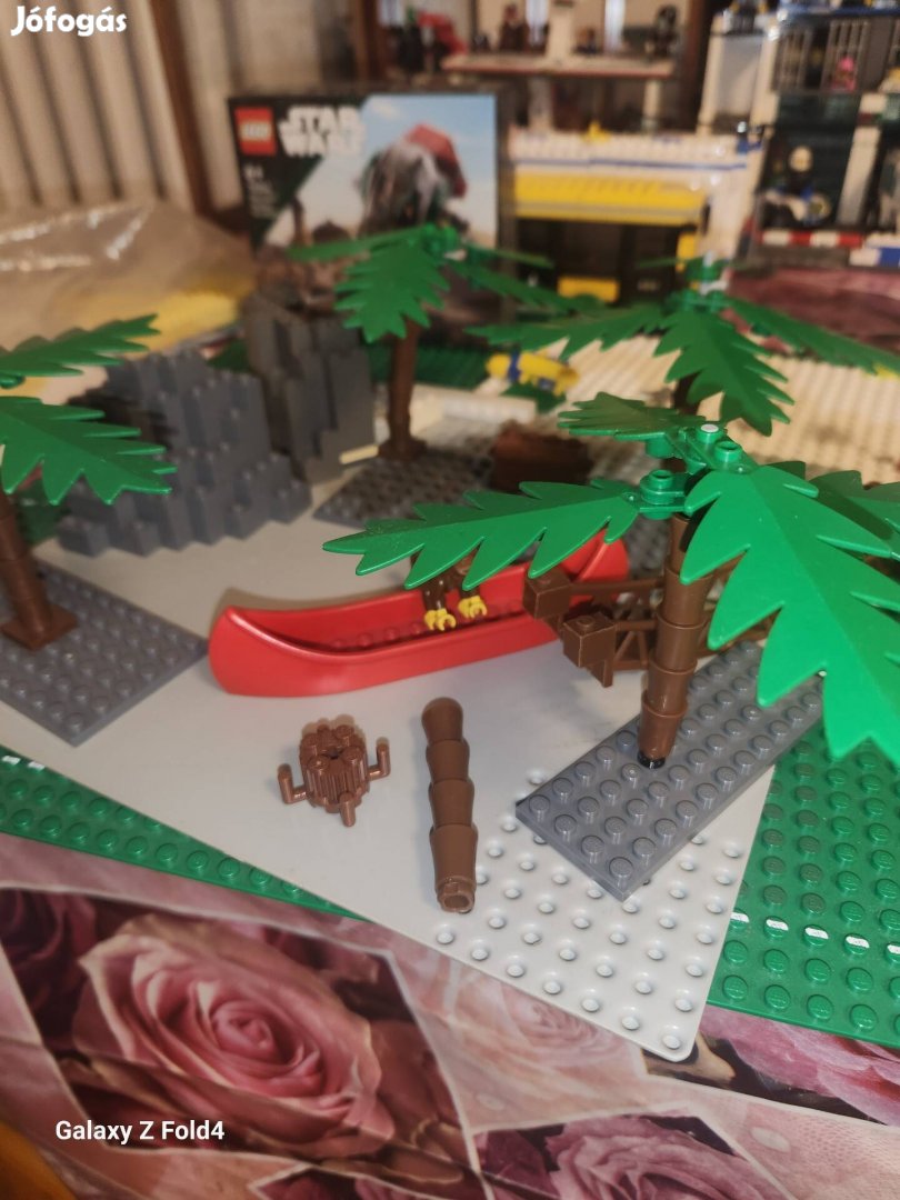 Lego pirates piros kenu 