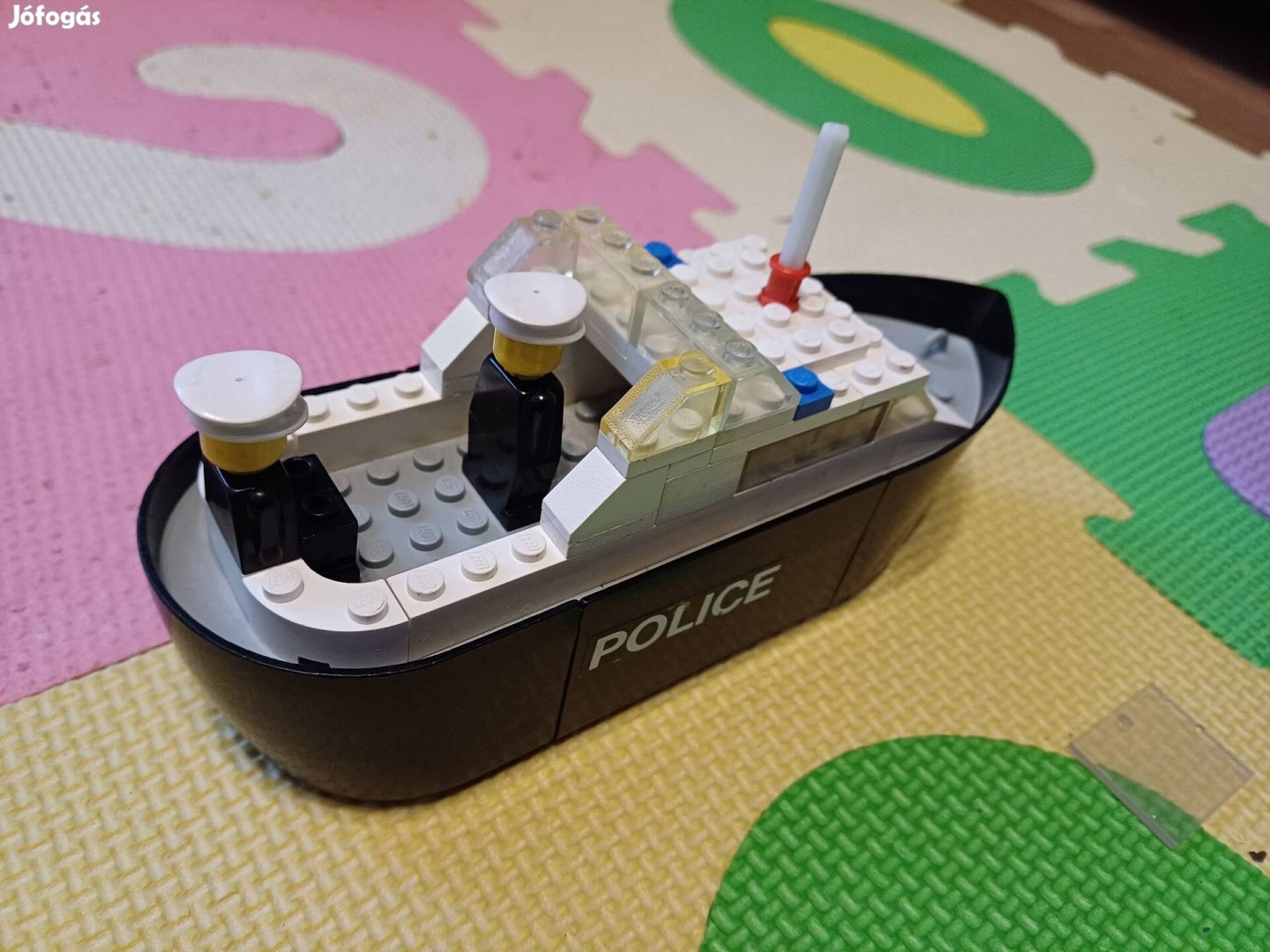Lego rendőr hajó csónak retro 314