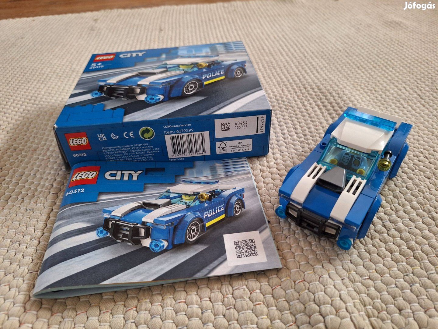 Lego rendőrautó 60312