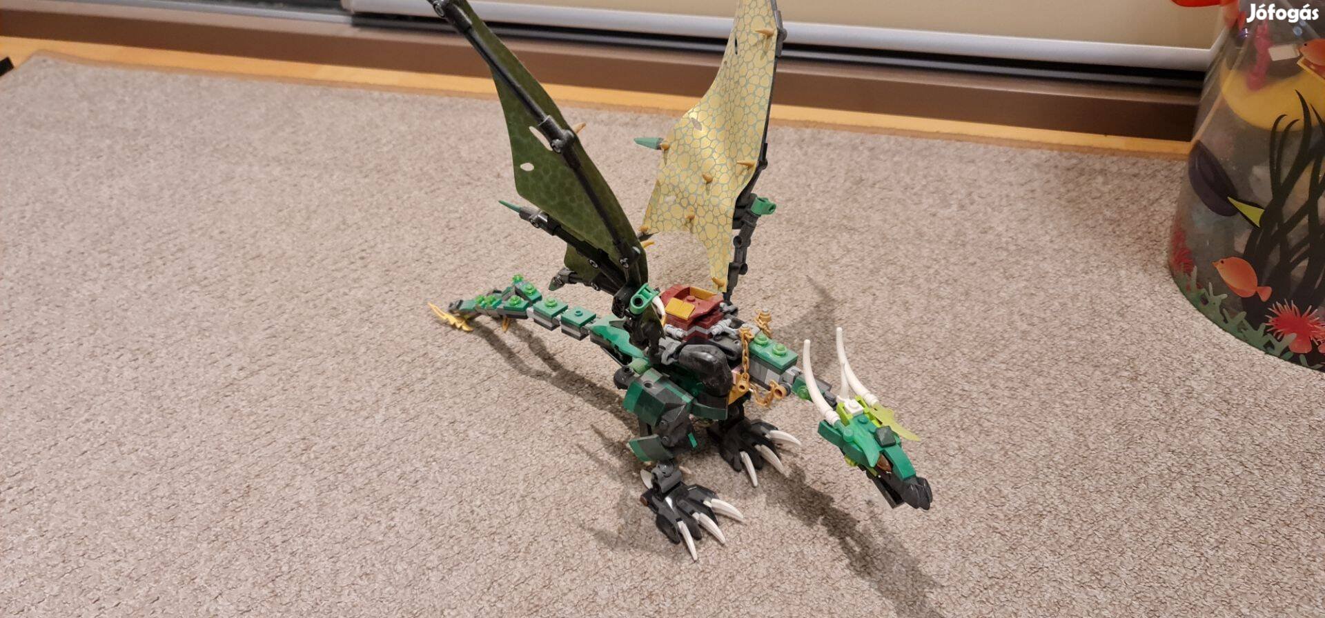 Lego sárkány eladó, kb 37cm hosszú, 30 cm magas