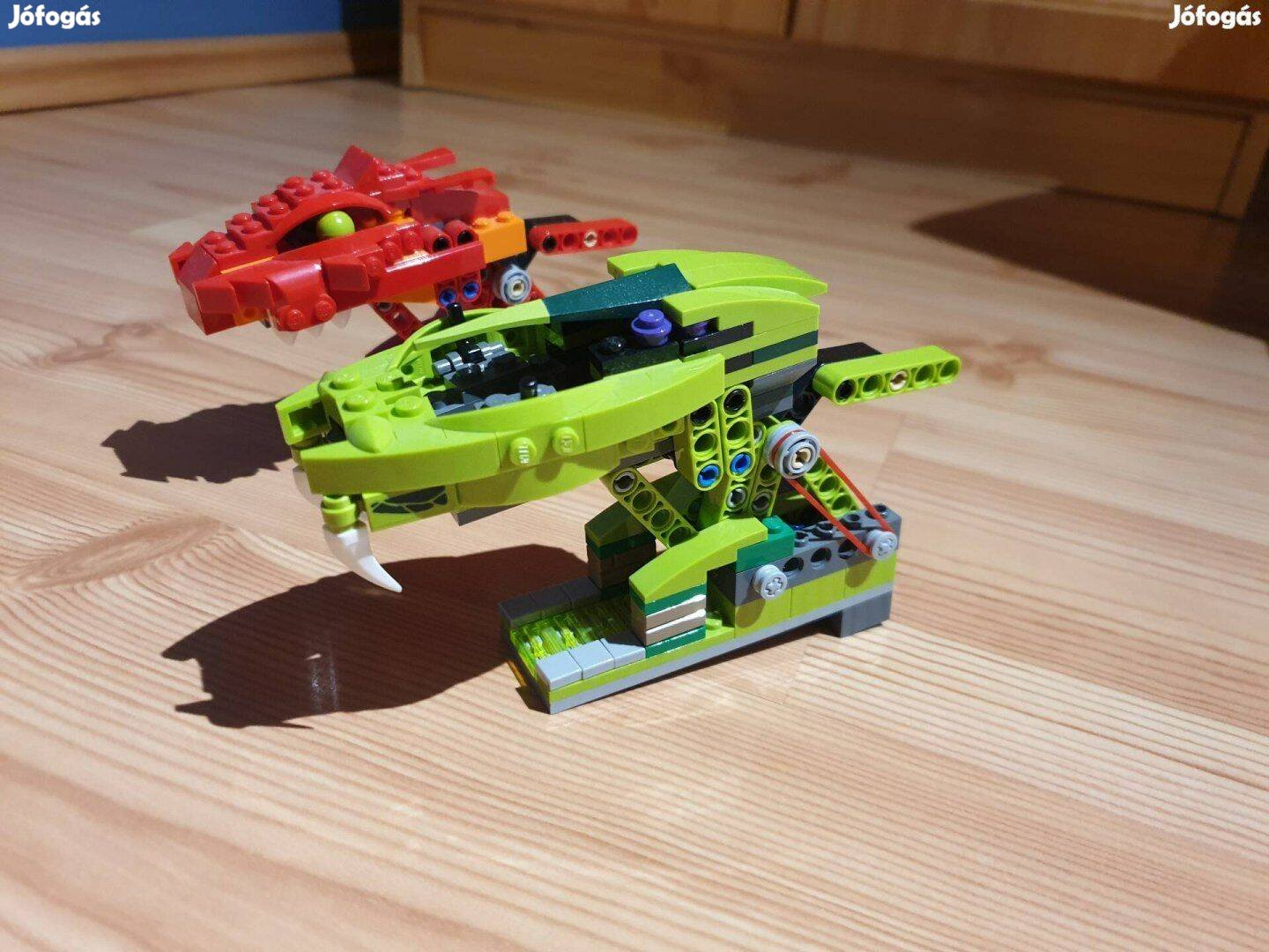 Lego sárkányfejek