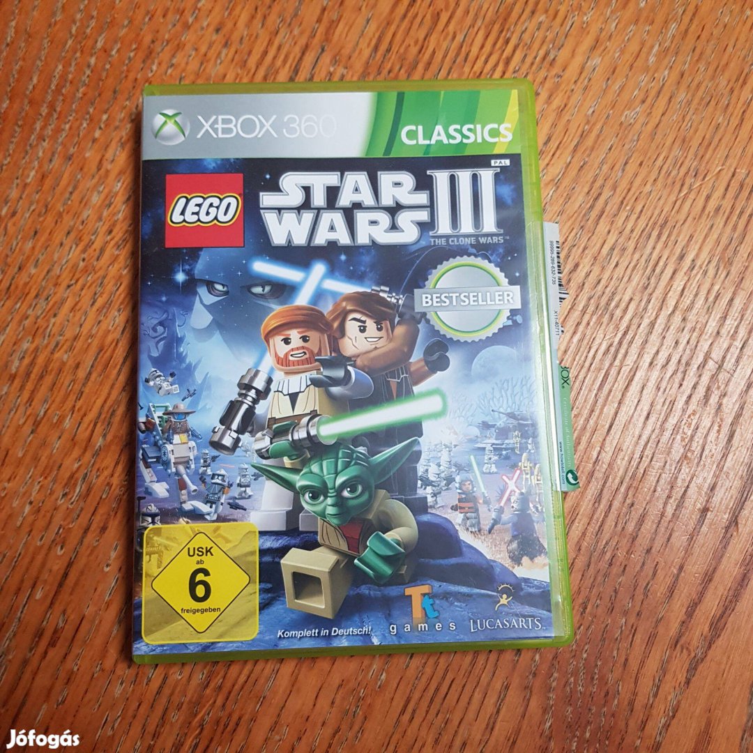 Lego star wars 3 xbox 360