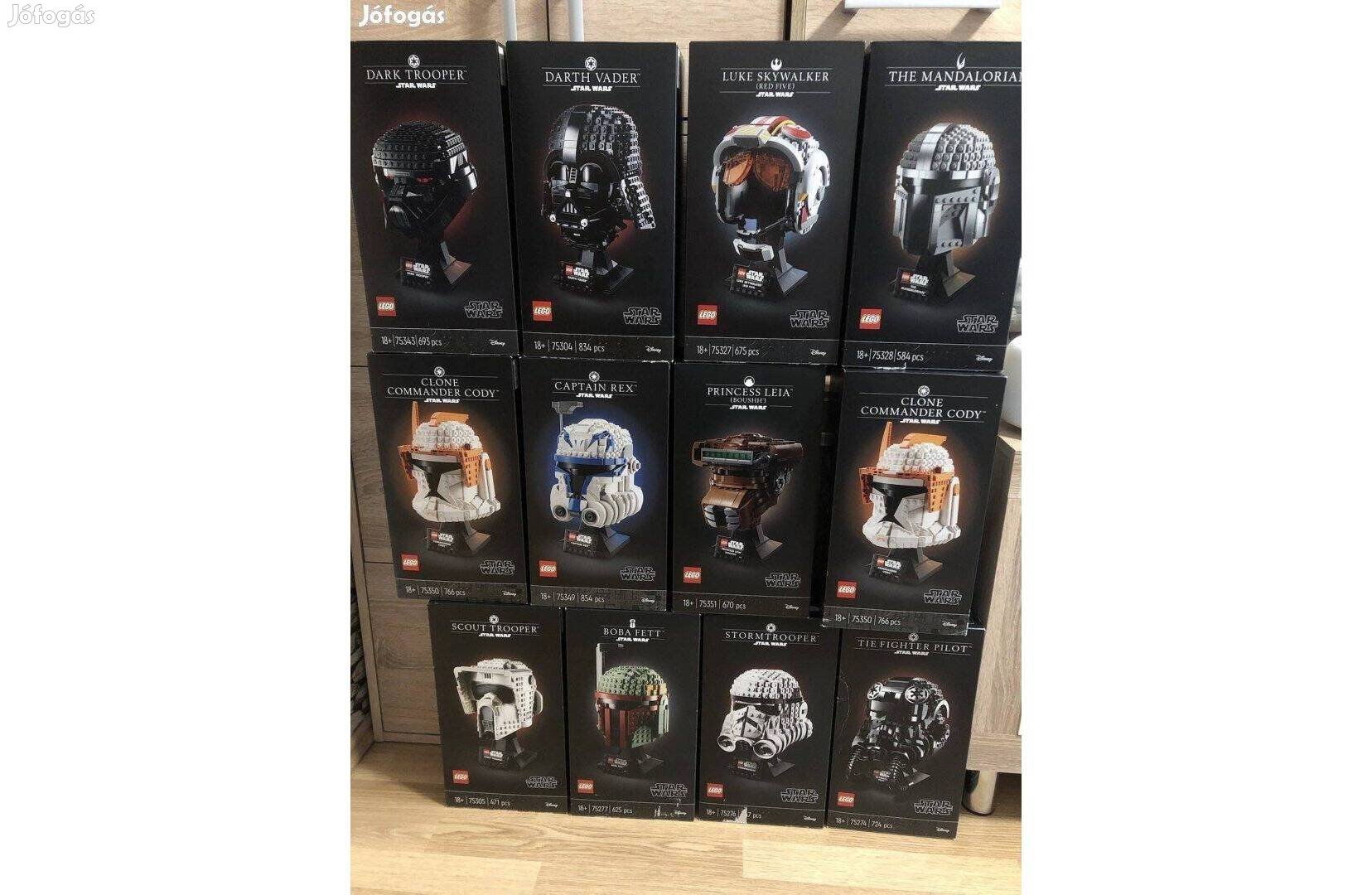 Lego star wars All Helmets egyben eladó!