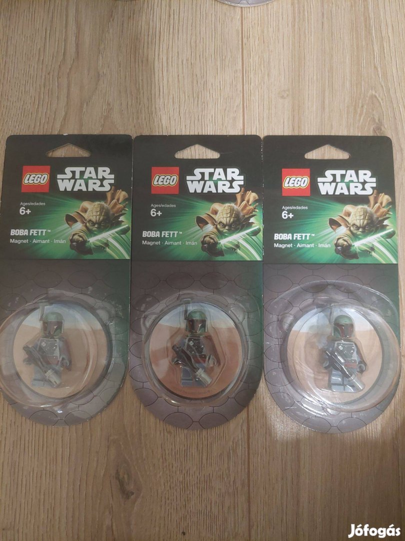 Lego star wars Boba Fett mágneses minifigura