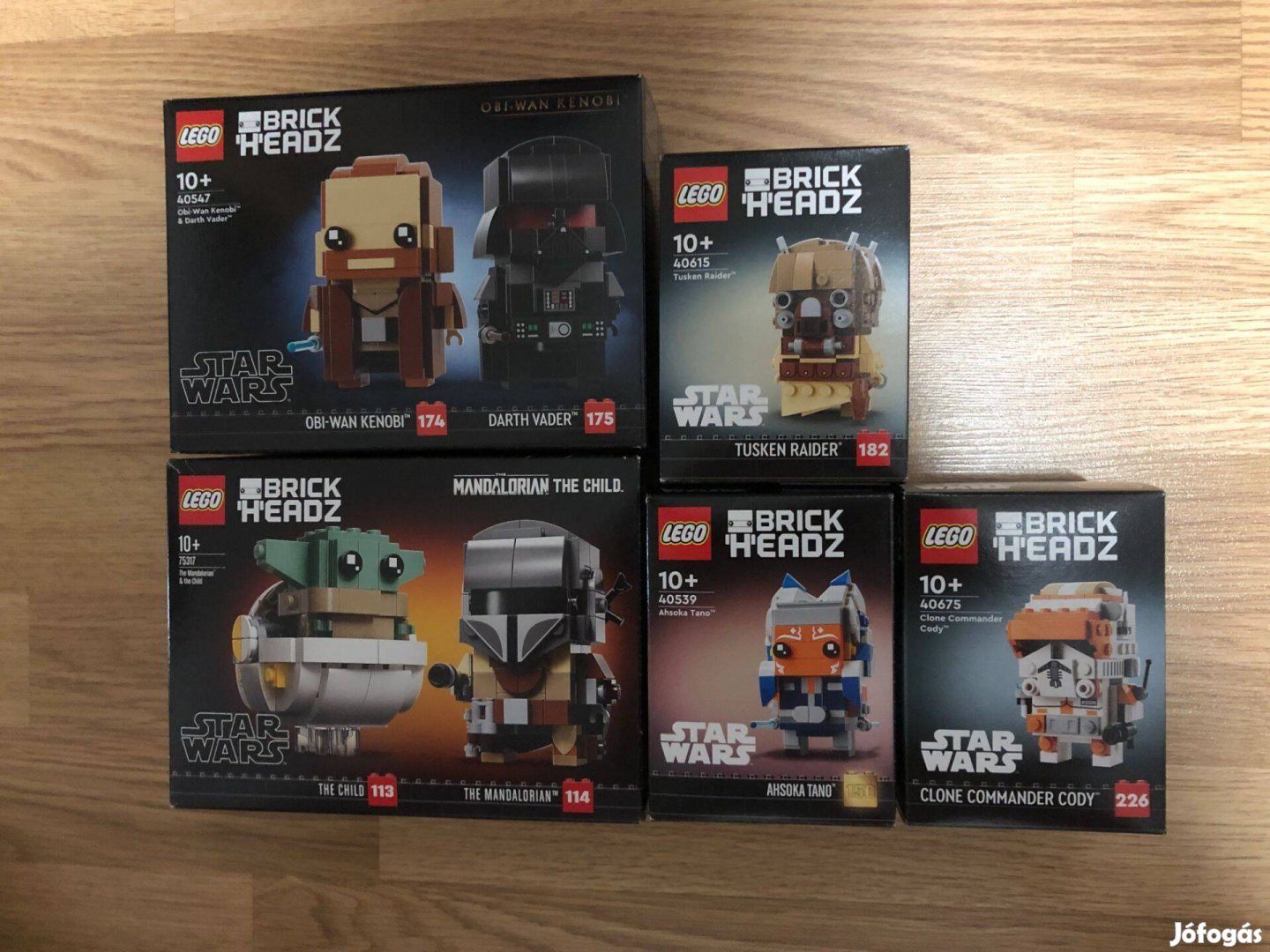 Lego star wars Brickheadz csomag egyben eladó !