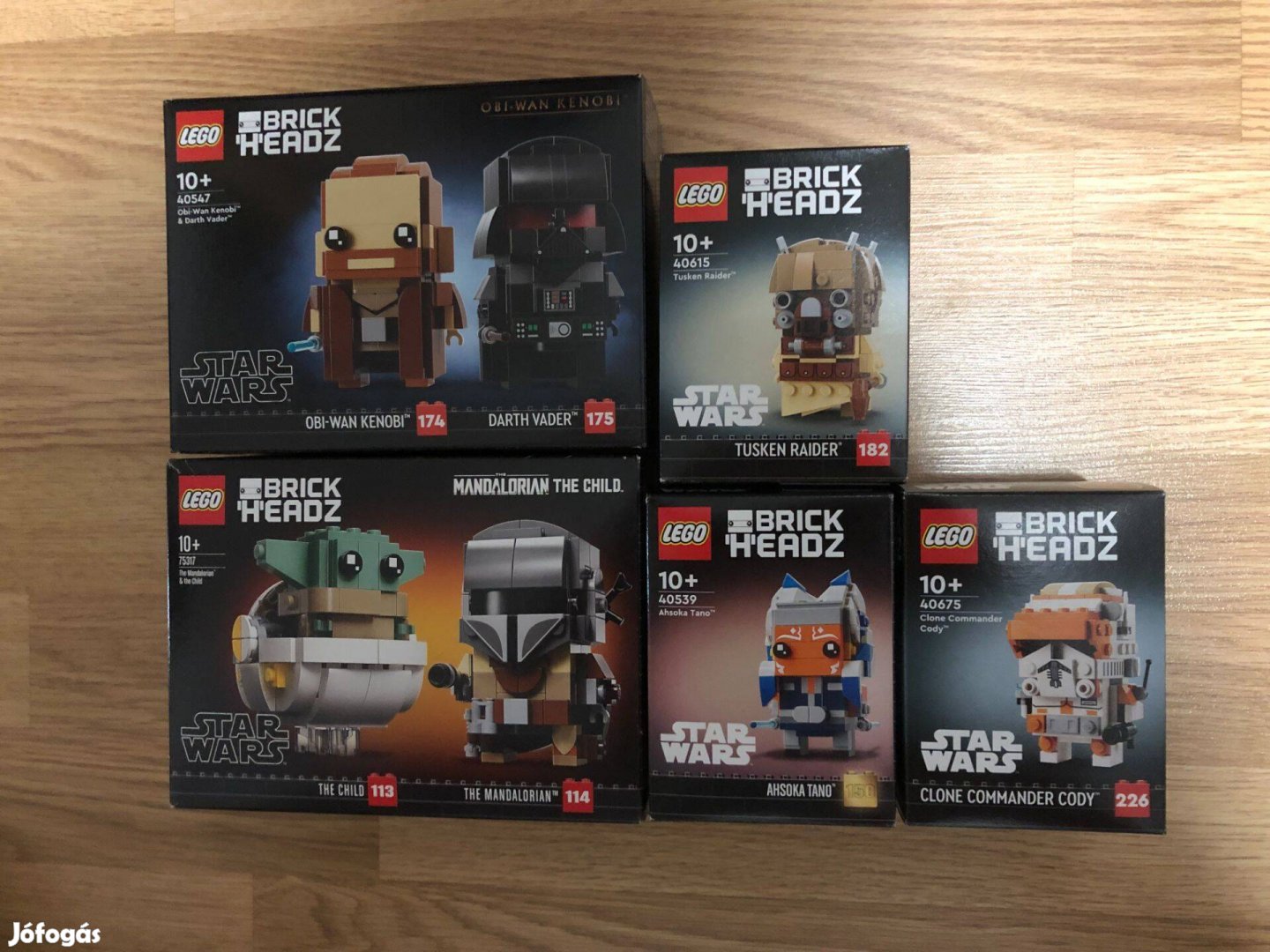 Lego star wars Brickheadz csomag egyben eladó !