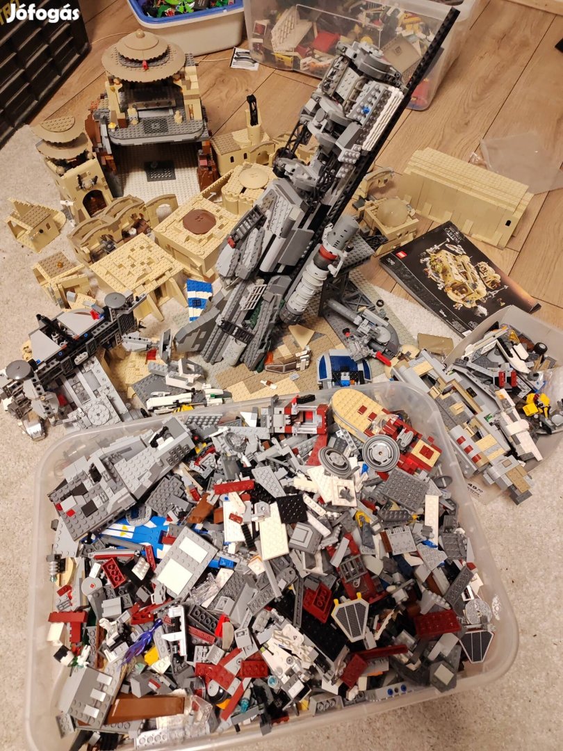 Lego star wars kb 16 kg cantinával Jabba palotával 