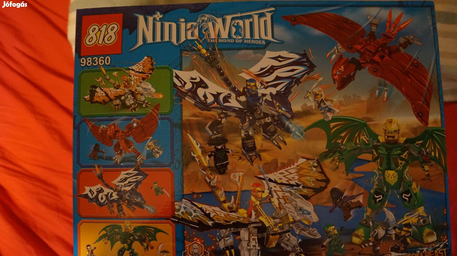 Lego szerű Ninja, Ninjago kompatibilis Fantom harcosok szett