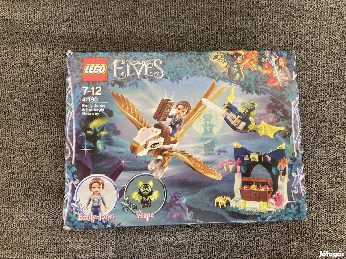 Lego szett. 41190, Emily Jones szökése a sassal