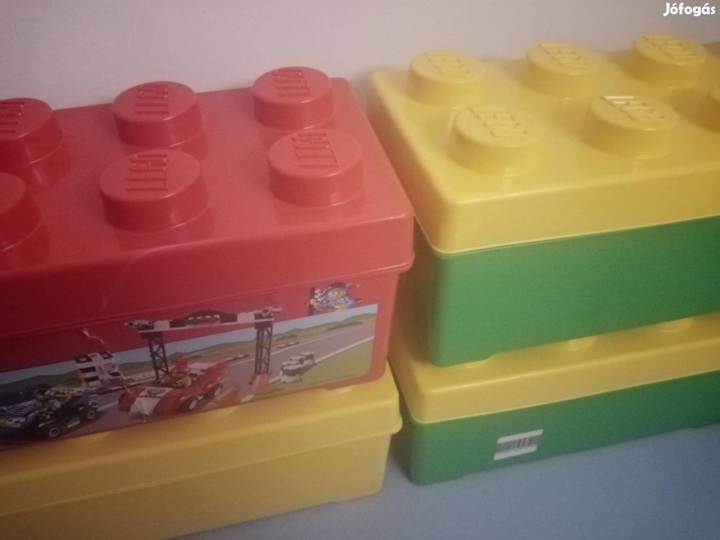 Lego tároló dobozok, 4 darab egyben