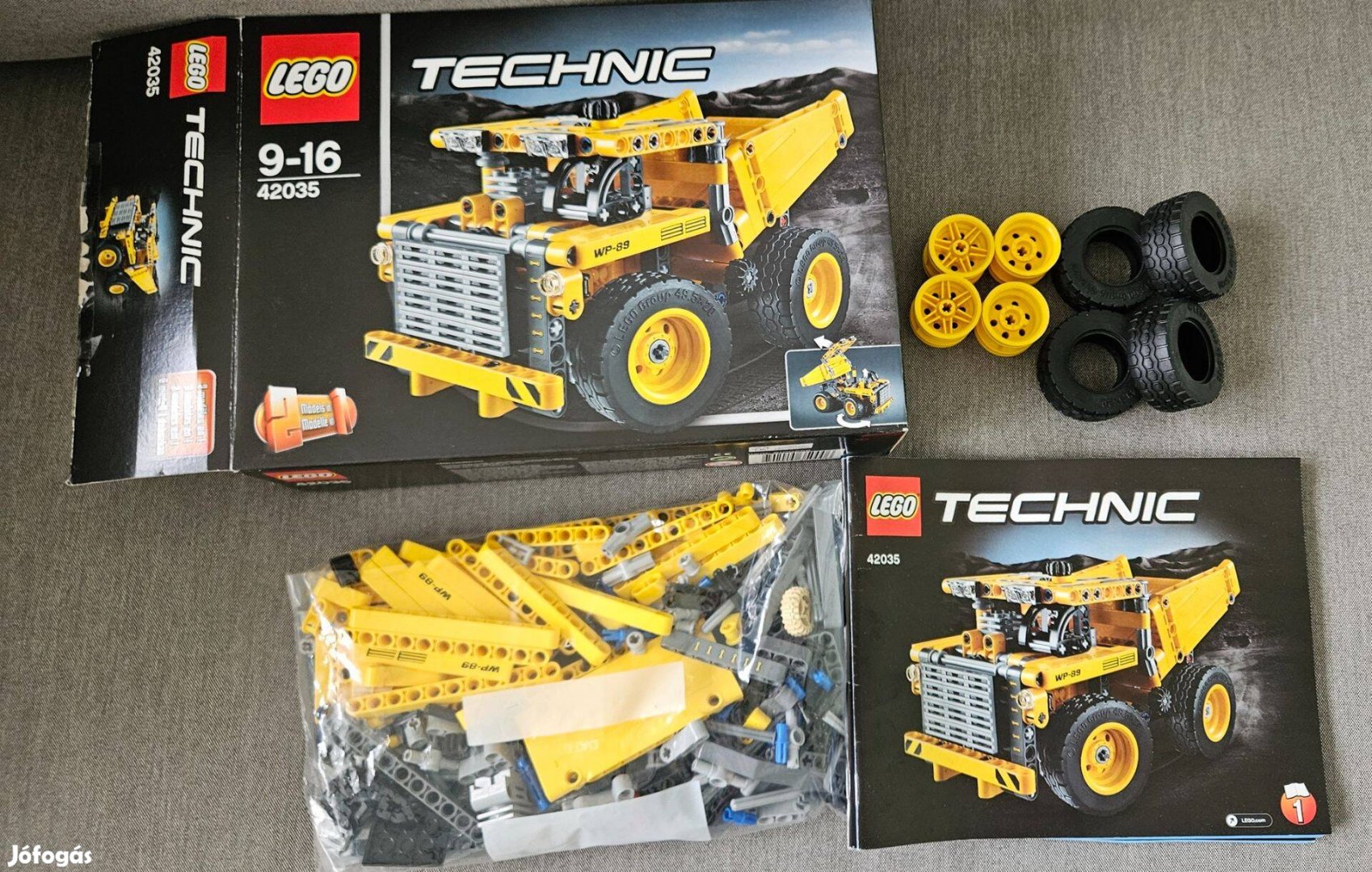 Lego technic 42035 bányadömper eladó
