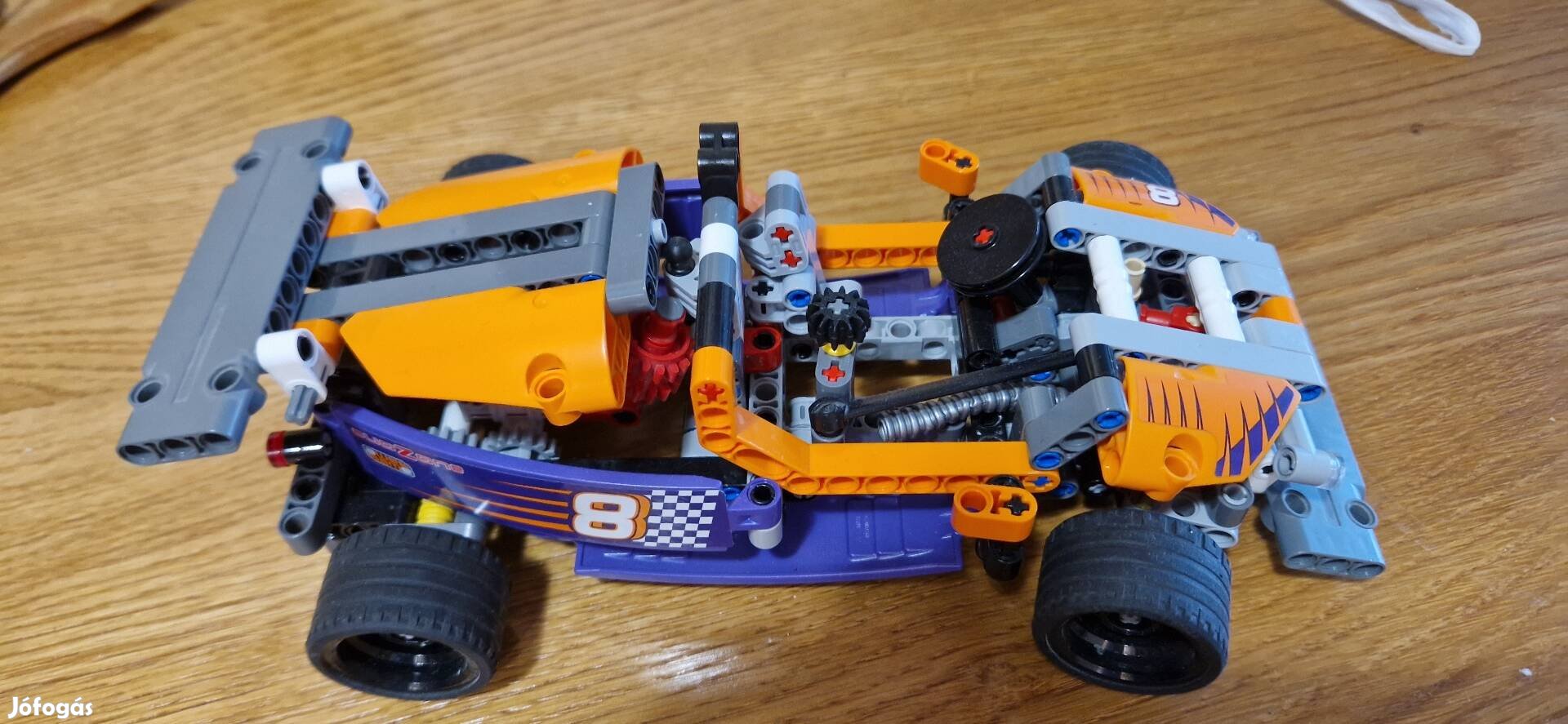 Lego technic 42048 gokart dobozában leírásal 