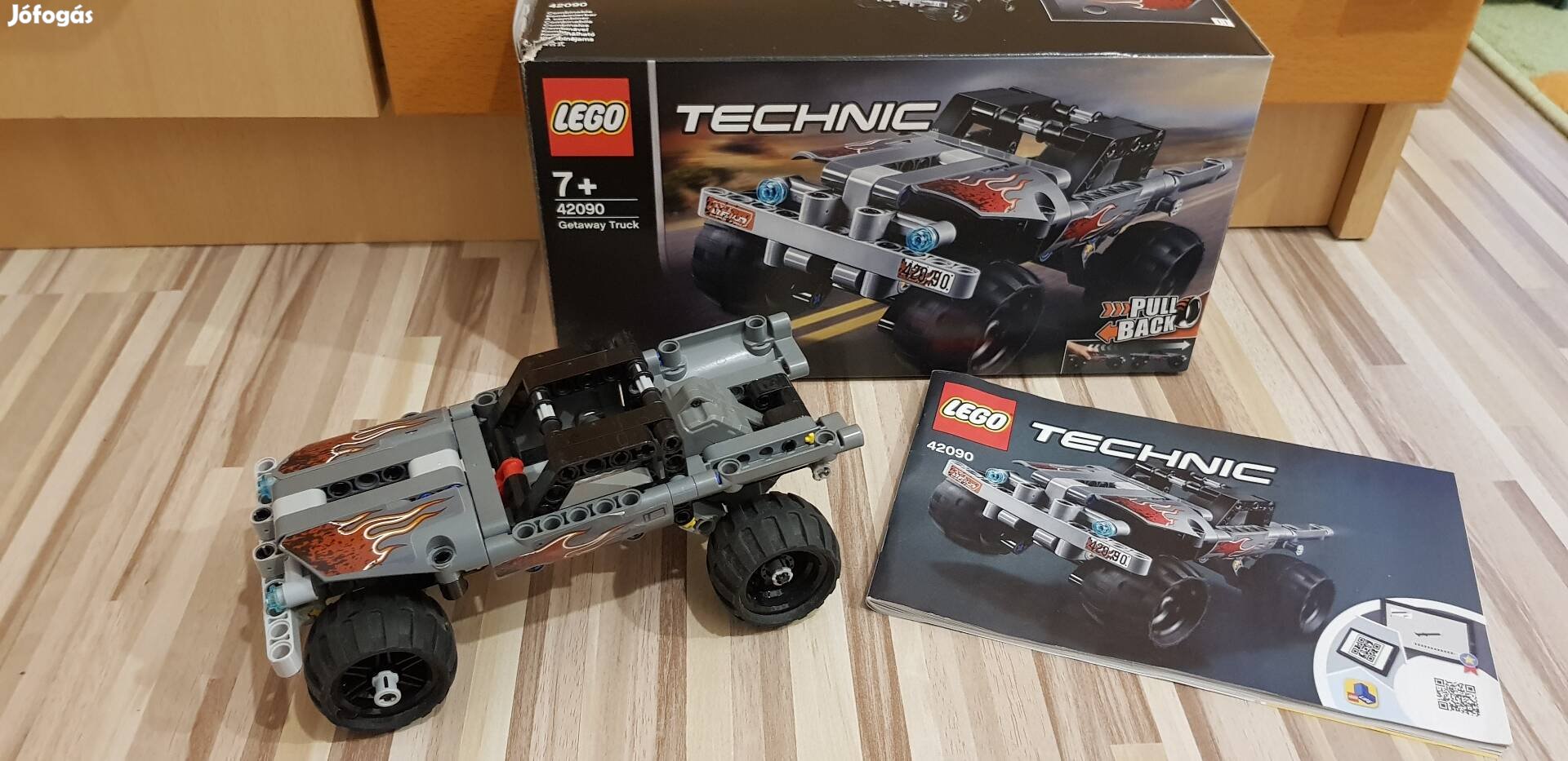 Lego technic 42090 Getaway truck, ajándéknak is