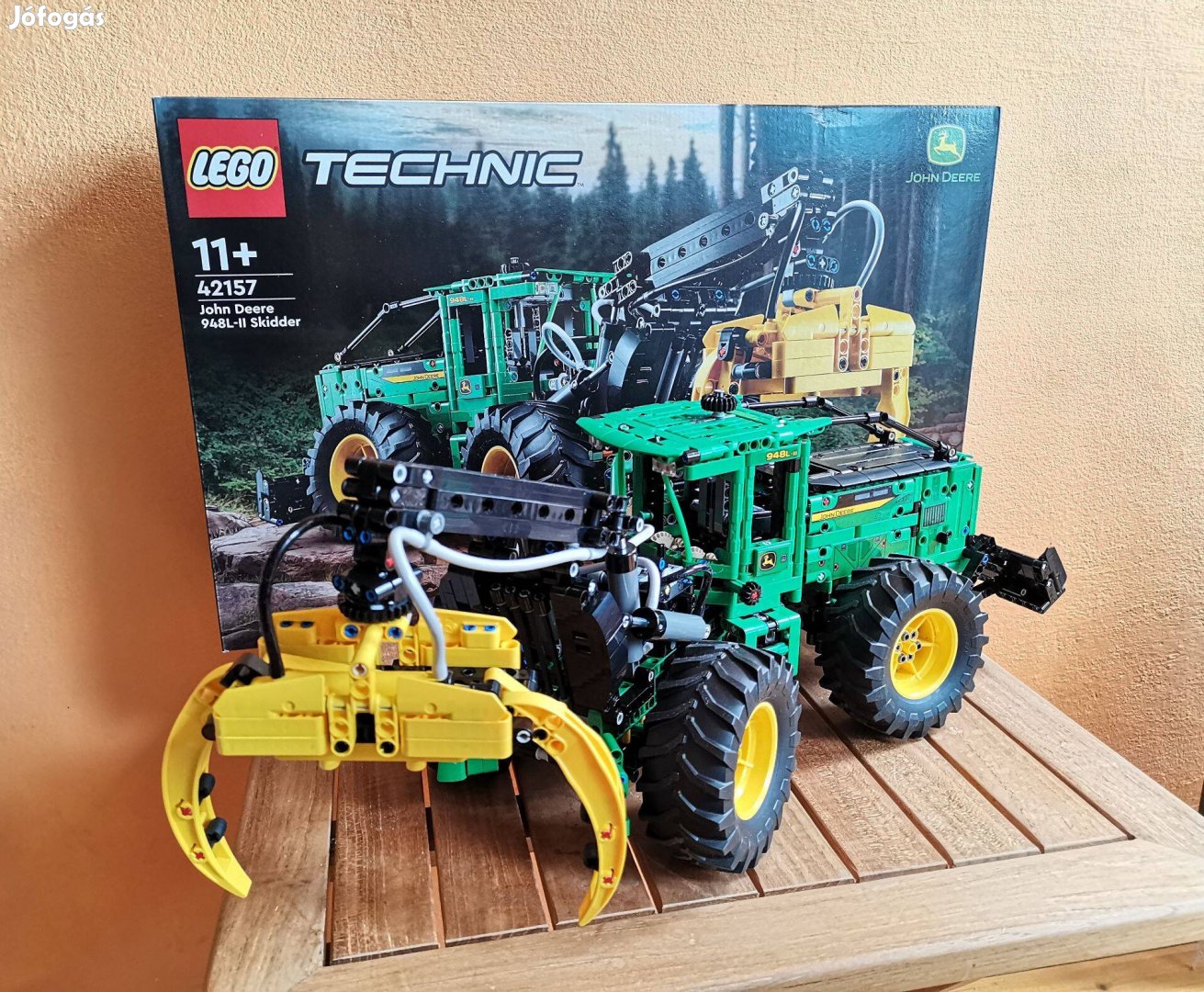Lego technic 42157 John Deere 948l-ii skidder